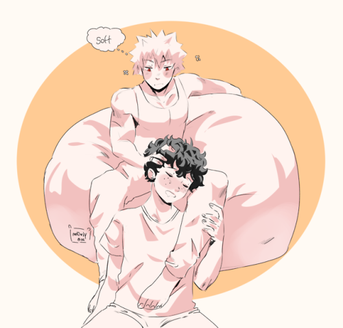 Bakudeku positivity week day 1! Comfort