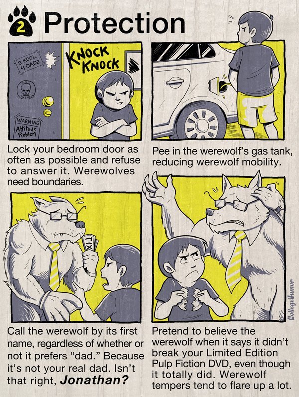 collegehumor:  Written by Tom Phillip &amp; Illustrated by Caldwell Tanner. Check