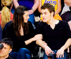 niklausroyals: Weskin at The Los Angeles Lakers Game // March 15, 2015