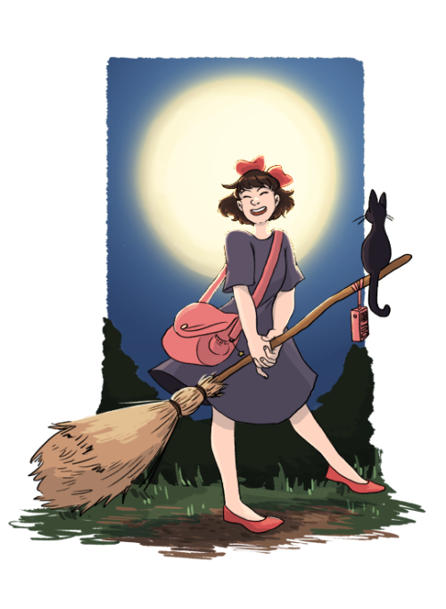 catuallie: watched kiki’s delivery service last night w my pals @saltysalmonella and @mehveian