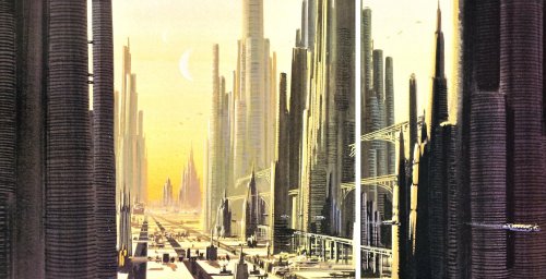 gffa: Star Wars Cities Concept Art by Ralph McQuarrie