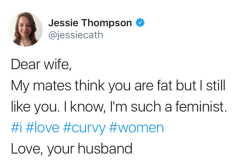 susiethemoderator:I think the funniest part about this is that his wife is literally average size. L