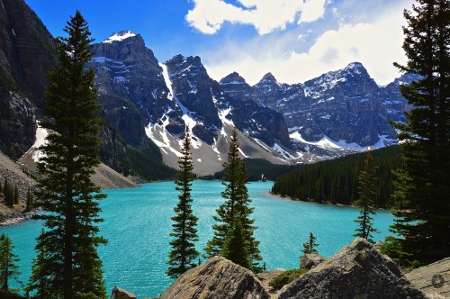 greatwideworldphoto: Moraine Lake | Original by Great Wide World Photography Taken in Alberta, Canad