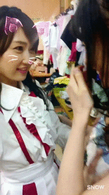 soimort:  大和田 南那 - Twitter - Fri 04 Nov 2016  てる公演始まります。楽屋の様子。 Iwamoto Teru Stage will begin soon. Current status in the dressing room.