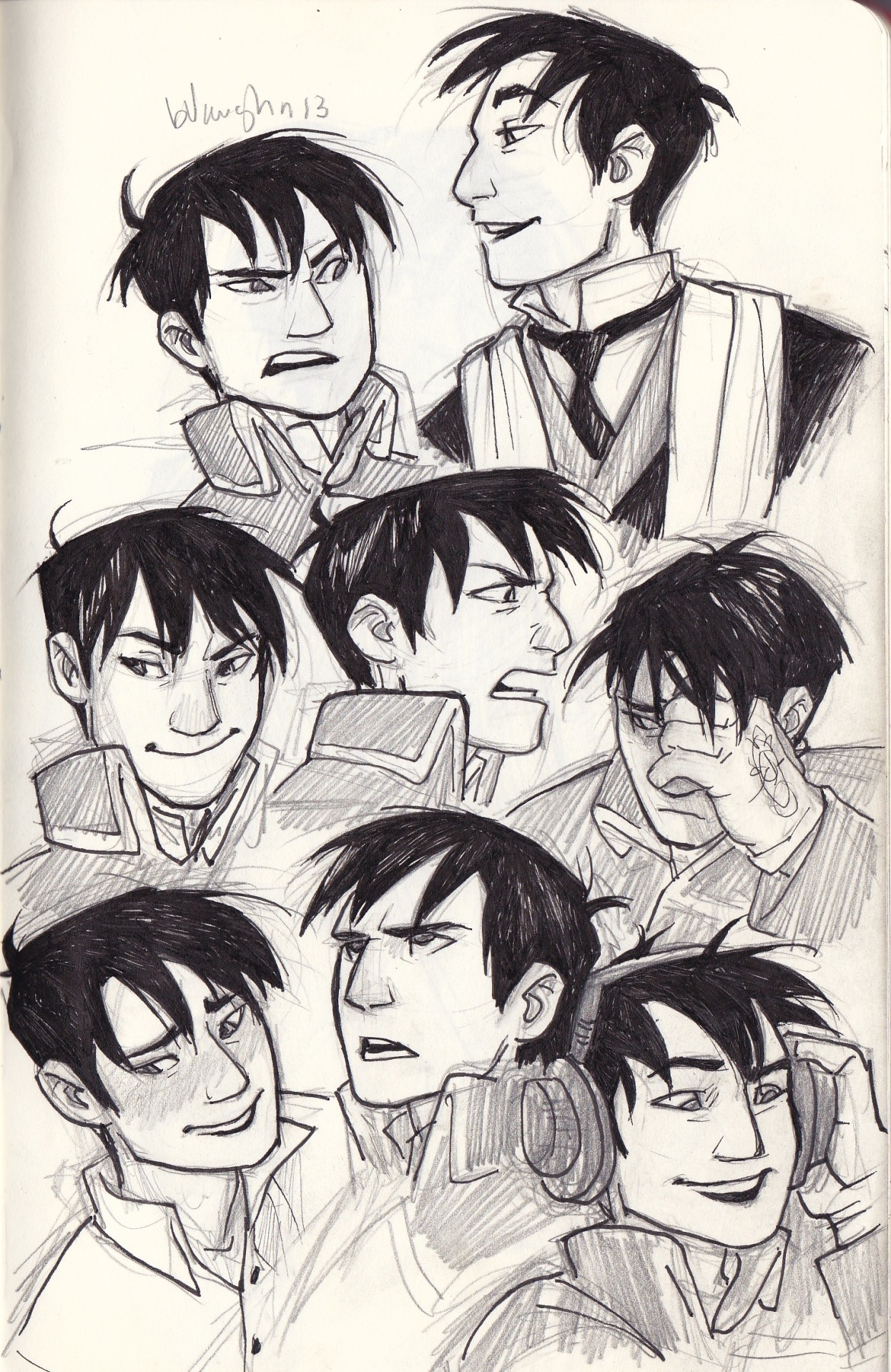 burdge:  i wish this guy existed so i could throw my sketchbook at him 
