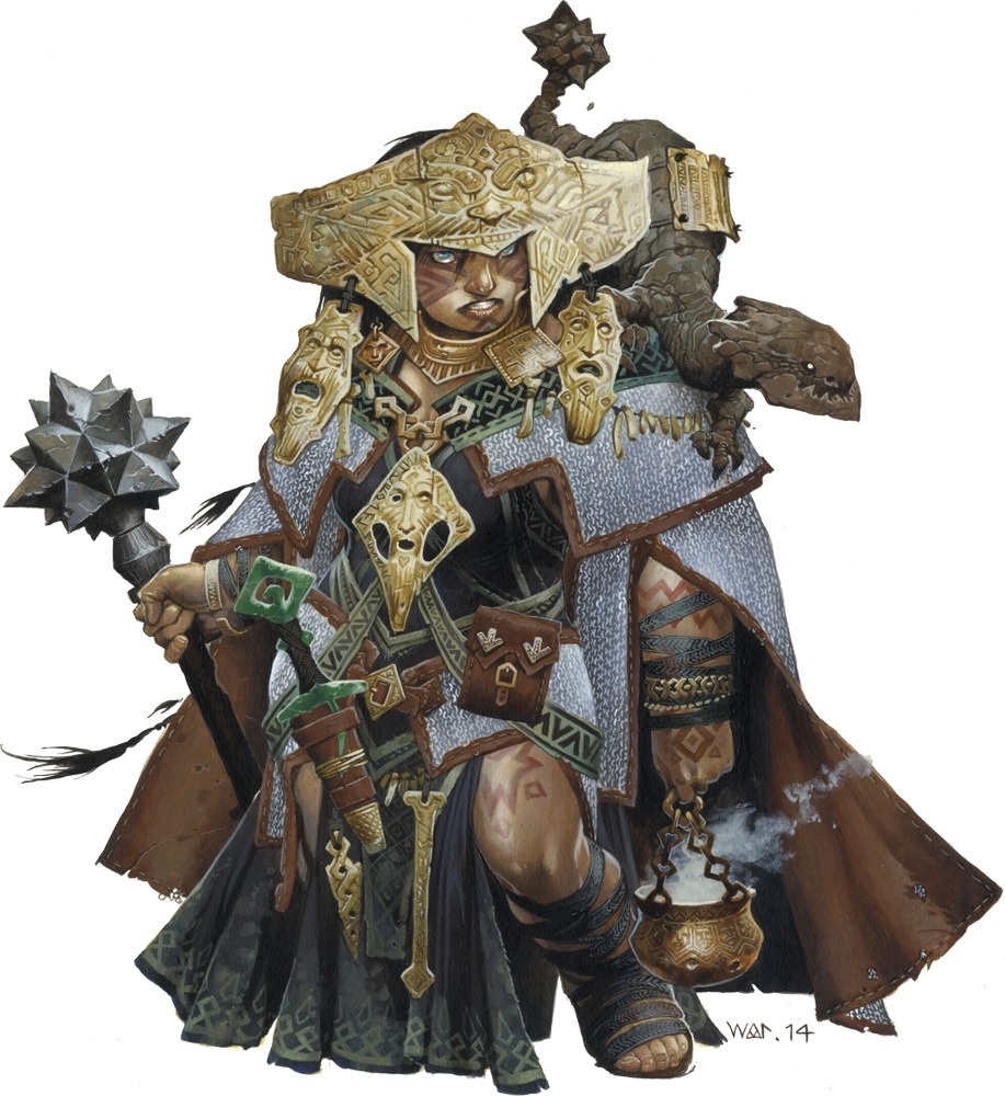 wesschneider:
“    Previews for the Pathfinder RPG: Advanced Class Guide continue on the Paizo blog!
Meet the Iconic Shaman: Shardra!
Also, if you missed them, be sure to meet the Iconic Swashbuckler, Jirelle, the Iconic Investigator, Quinn, the...