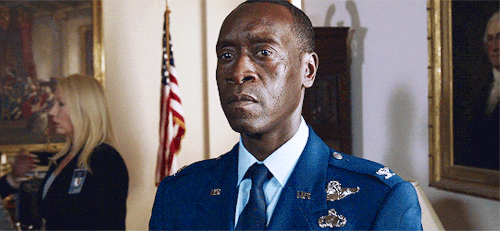 warmarvel:Rhodey + his ‘fullbird’ Colonel insignia