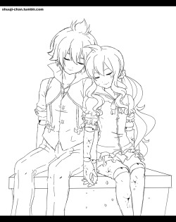 shuuji-chan:    Ankhseram’s cursed dolls - (sketch) I don’t know if I’ll participate to the Zervis week, but I’ll make some fanarts for sure. ^^’ 