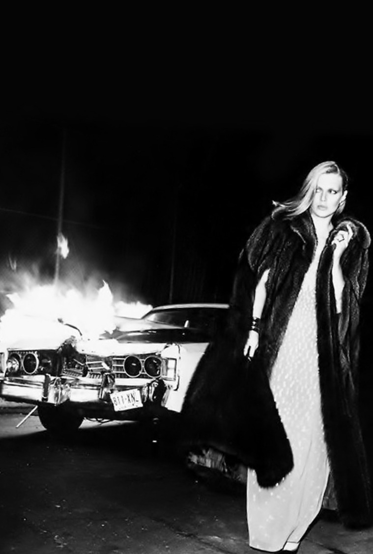 deshistoiresdemode:  Patti Hansen by Chris Von Wangenheim for Christian Dior Fur
