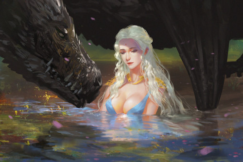 artsofdaenerys: Daenerys by Old zhangWed her or fight her; either way, I will face her soon. The m