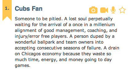 davidwrightismylife:  Urban Dictionary is very harsh on baseball fans! 