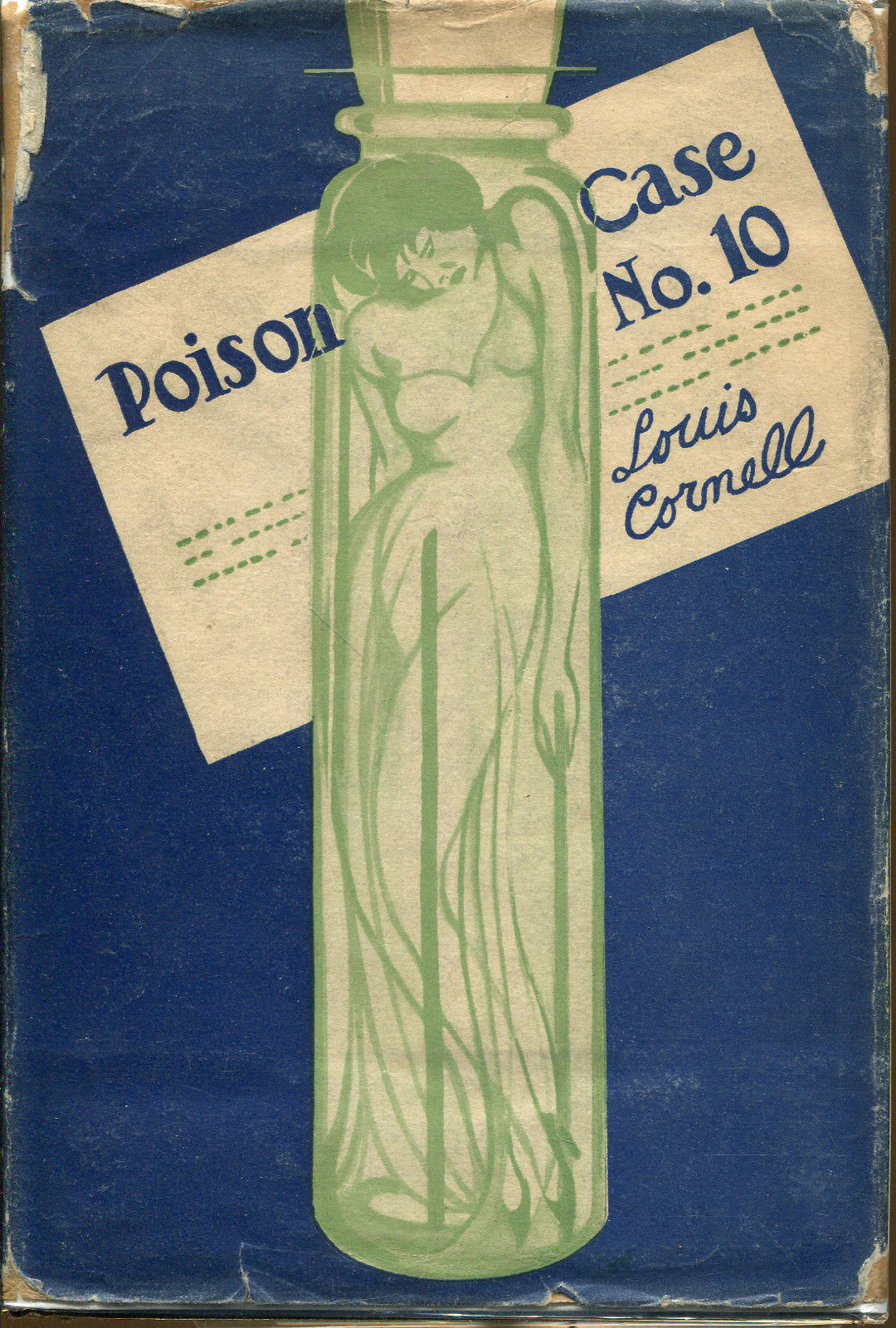 browsethestacks:  Vintage Hardcover - Poison Case No. 10 (1931)