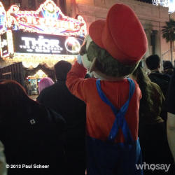 falconx7:  paulscheer:  Mario is a Huge Fan of Thor 2  View more Paul Scheer on WhoSay   It’s the Year of Luigi. The guy has a lot of time on his hands,