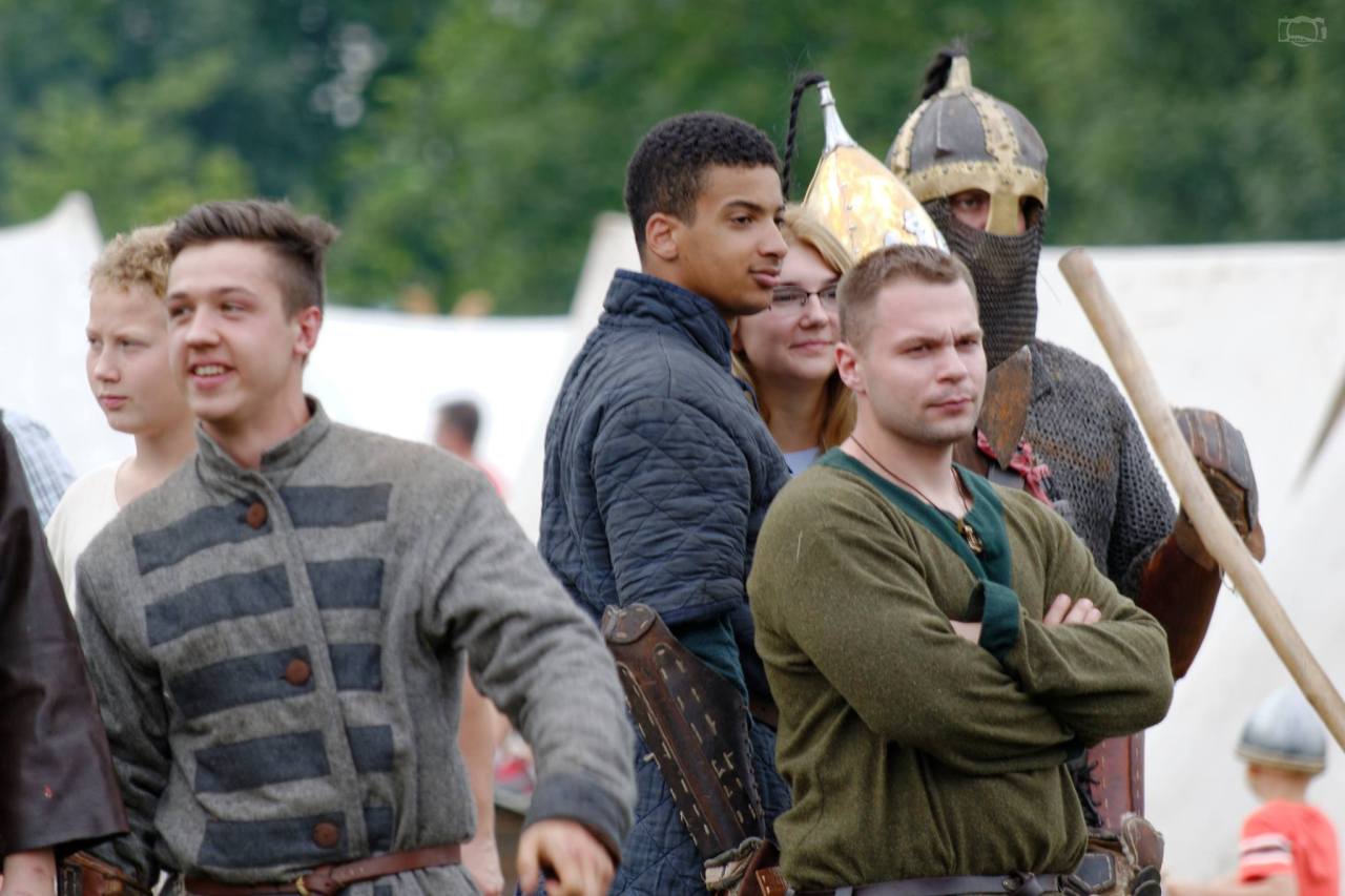 lamus-dworski:   Early medieval Slavs, and guests. Photos taken during an annual