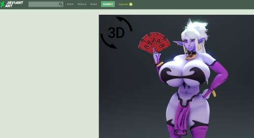 endlessillusionx:  Character owned by scratch-tastichttp://endlessillusionx.deviantart.com/art/Syx-turntable-537972241https://www.furaffinity.net/view/16761378/