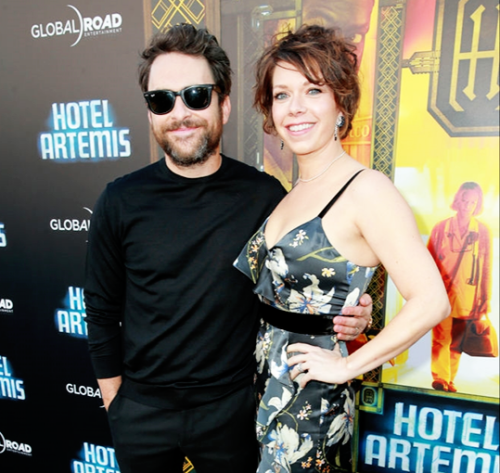 suite-dee-reynolds: Charlie and Mary Elizabeth at the ‘Hotel Artemis’ premiere.