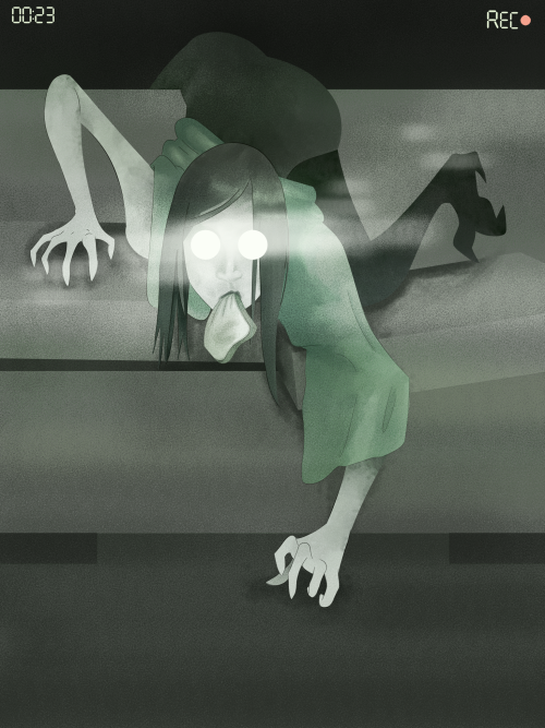 A Portrait Of My Good Roommate Madeline, Cryptid Of The Fanfics, That I Did For Class I Legit Love How