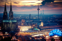 allthingseurope:  Cologne, Germany (by b_juhasz)