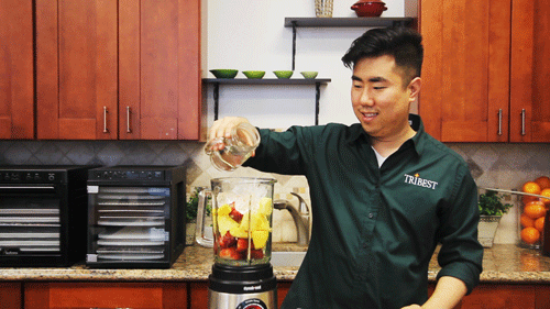 tribestlife:   &ldquo;That’s good!&quot;  This is a smoothie that I can