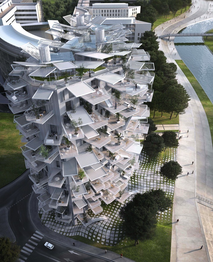 wetheurban:  DESIGN: Sou Fujimoto Designs Stunning High-Rise That Resembles a White