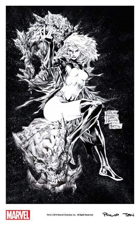 Madelyne Pryor as the Goblin Queen by Philip Tan (2014)