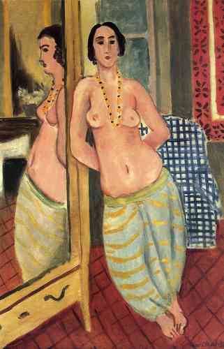 Standing Odalisque Reflected in a Mirror, 1923, Henri Matisse