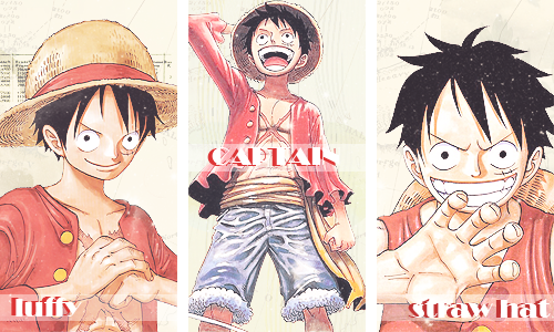 ryuusouken:  While all of the Straw Hat Pirates have amazing strength one way or the other, three of them; the captain, the swordsman, and the chef, have such astonishingly inhuman strength that the rest of the crew dubbed them the “Monster Trio.”