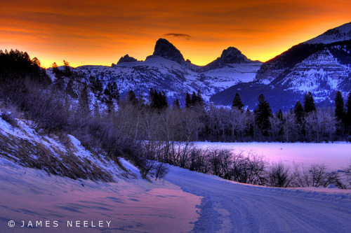 Teton Fire by James Neeley on Flickr.