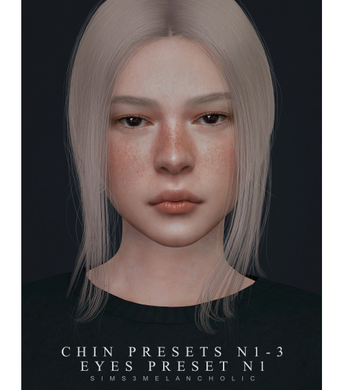 download ♡ \ info:chin preset N1 - for females only \ YA-E ♡ chin preset N2 - for females only 