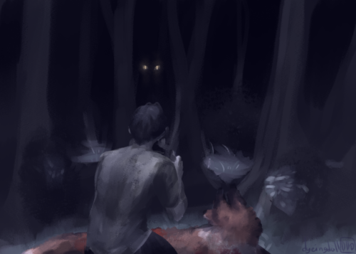 dyeingdoll: Little paintings inspired by Hozier’s songs.The first one is In A Week, and the se