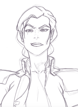 So heres a little WIP of Kuvira, which im doing for this month’s