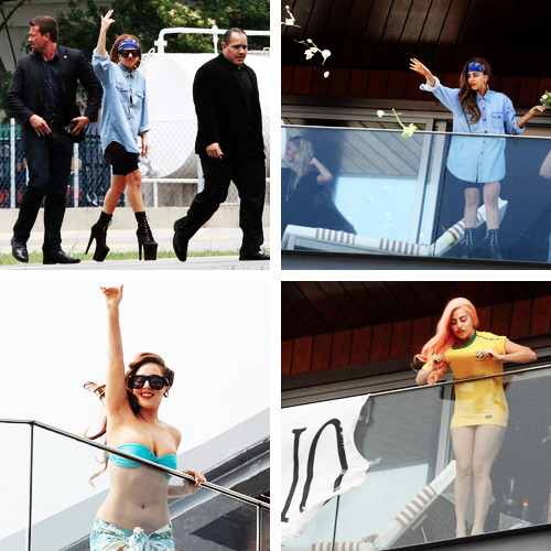 famexdance:  Lady Gaga - Brazil 2012. 