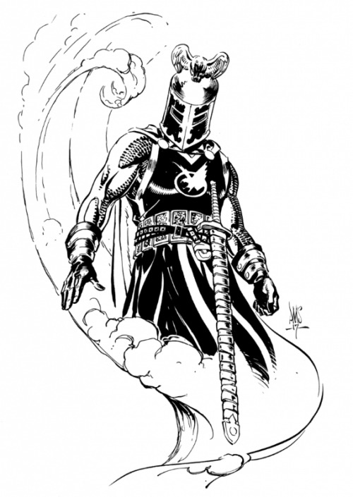 marvel1980s: Black Knight by Paul Smith