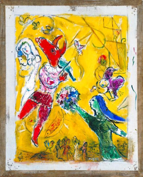 Marc ChagallThe Dance and the Circus1950