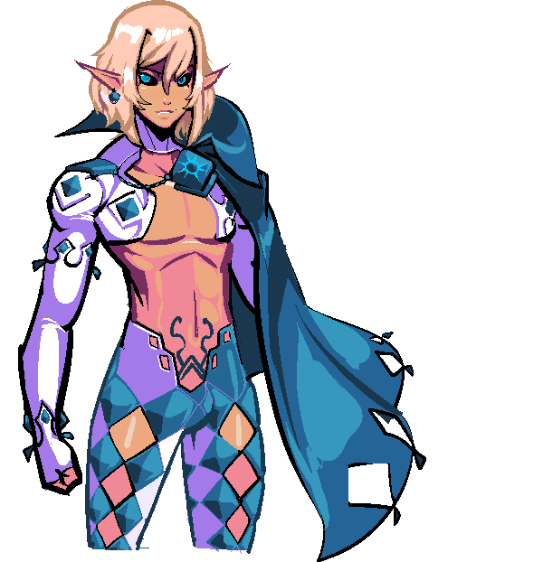 s-purple:  vanillycheesecake:Updated Marquis now with dick cleavage (*•̀ᴗ•́*)(￣◇￣;)