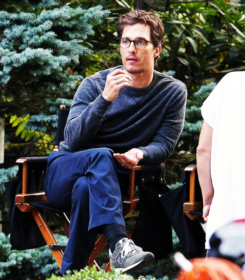 mccconaughey: Matthew McConaughey on set for Sea of Trees, 8/29/14 [x]