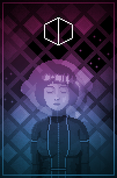 pixel art, cyberpunk, & vintage anime