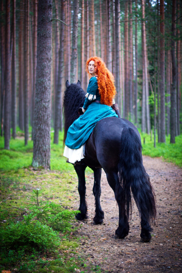 for-redheads:  Beautiful Merida Cosplay photos[1] MikiLavi[2] Triss by Ksenia Kozlovskaya