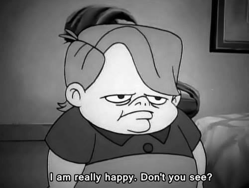 my-teen-quote:  black &amp; white quotes/GIFS