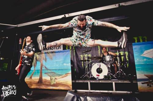 Buddy Nielson of Senses FailWarped Tour Burgettstown PA 7/09/2015