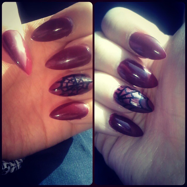 My #brujanails are perfect! Im so obsessed with them. 