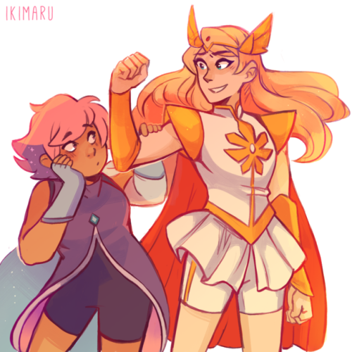   drew those she-ra ships suggestions from the other day! ✨