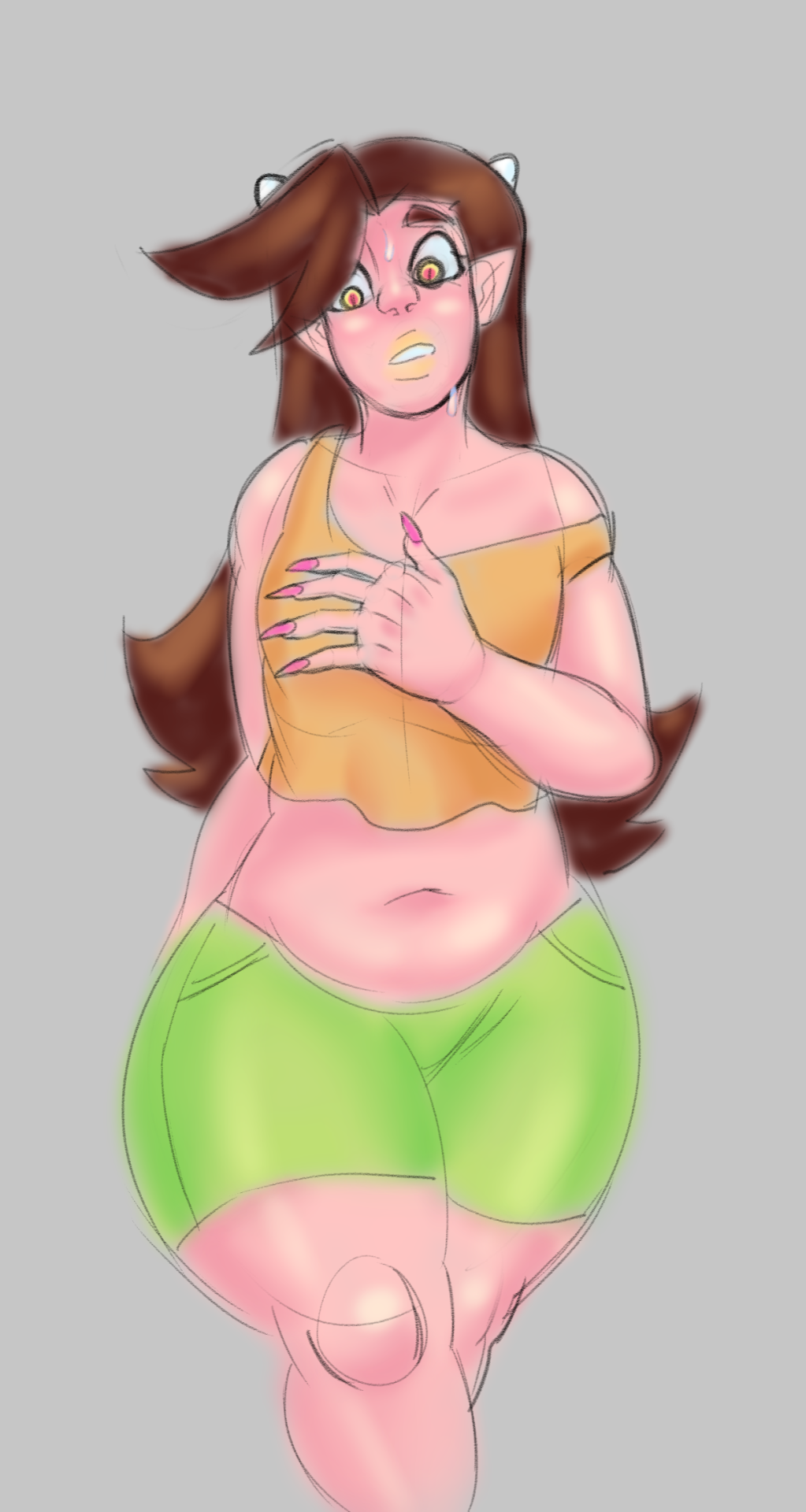 blazinahegao: These are the doodles I got to do on Twitch, in case ya wanna see me