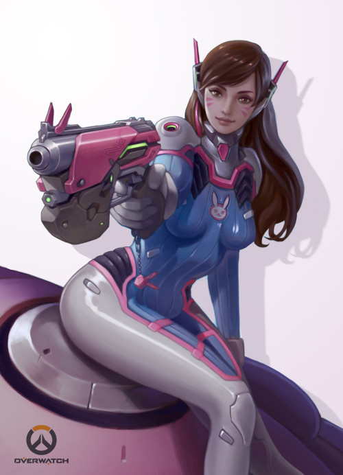 art-of-cg-girls:  D.Va by Jey Rain 