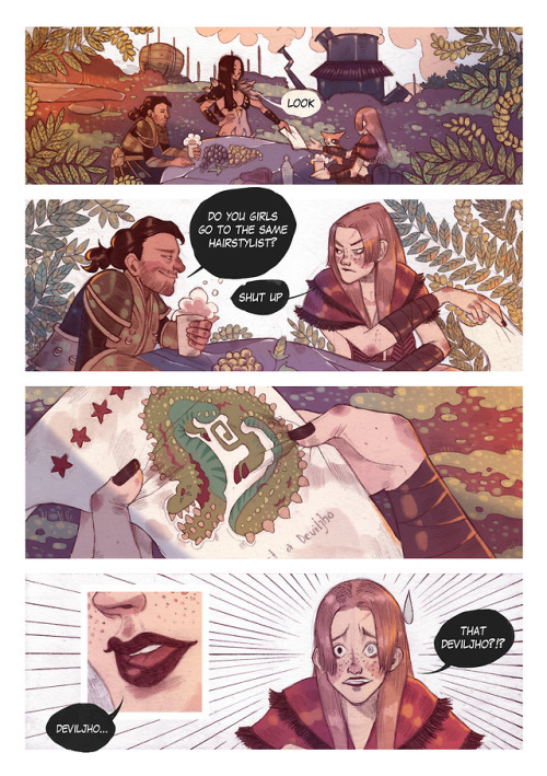 First Ten Pages Of A Monster Hunter World Fan Comic I Made About A Year Ago, When The Announcement Of