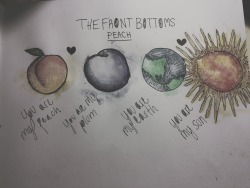 hi-nerd:  peach - the front bottoms 