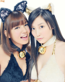 thesuperngirls:  Niwa Mikiho &amp; Tokki