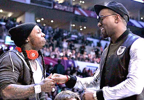 shein2leos:  reblog this picture of Yeezy and Weezy or you will have bad luck in
