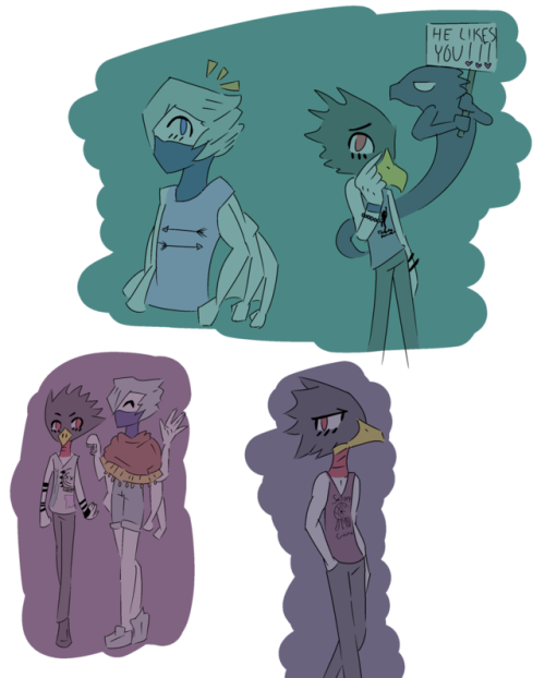 Shoutoko Doodles From Yesterday.