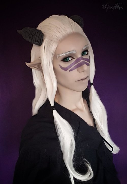 Moonshadow elf Runaan from TheDragonPrince new editedI will made some new photos with better Wig/hor